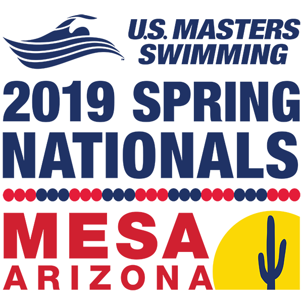USMS 2019 Spring Nationals Mesa Arizona Color Logo